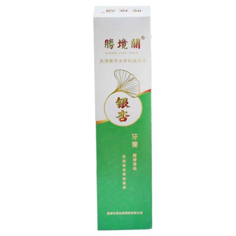 胜境关牌银杏牙膏冬青薄荷通用120g云南高原天然富源