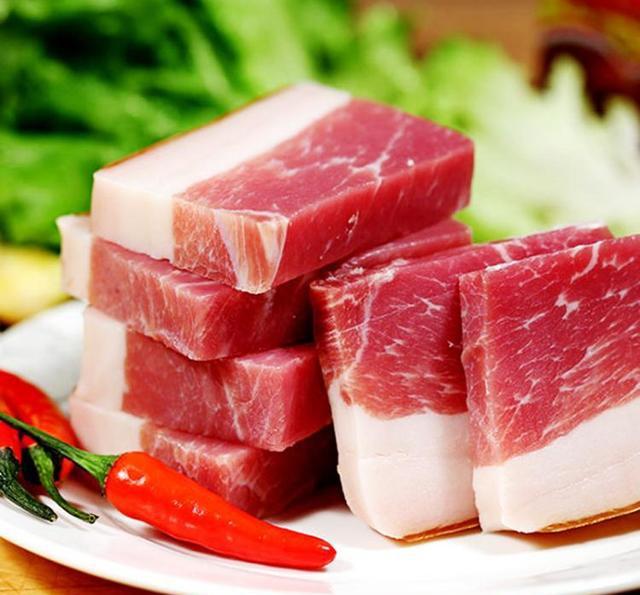 宣威火腿切开断面图